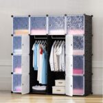 3 Column Plastic Wardrobe
